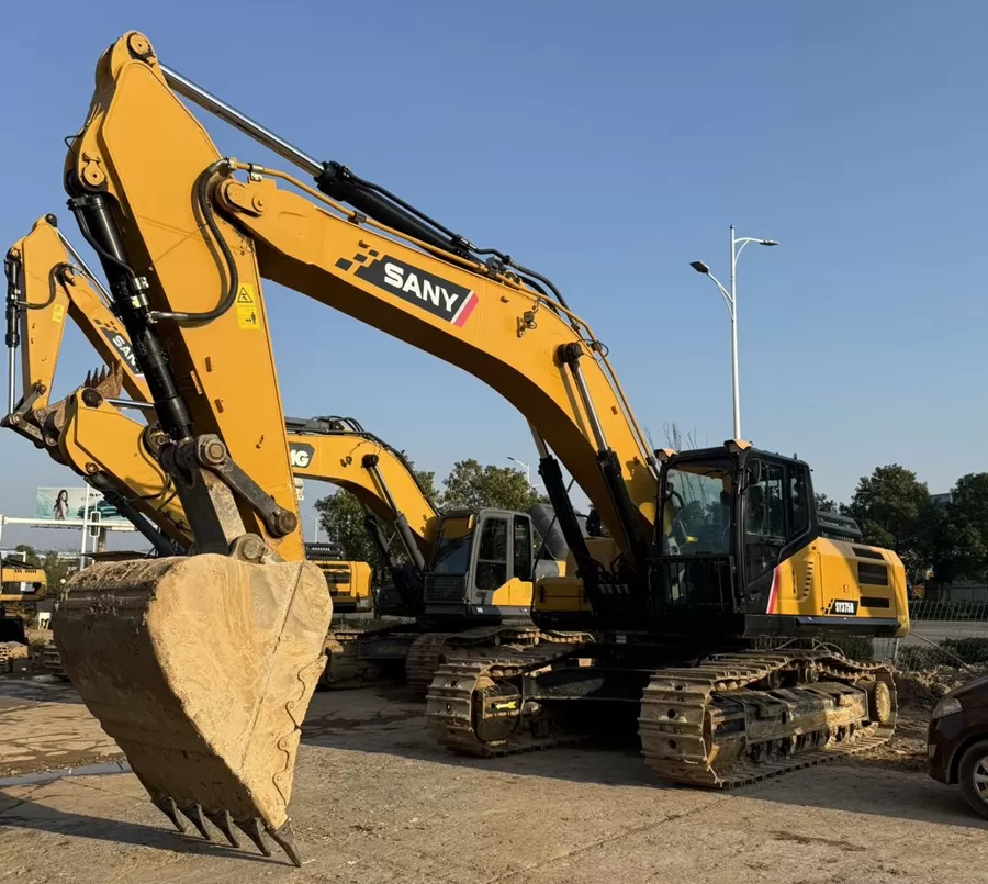 Affordable used Sany SY375H crawler excavator - perfectly meets construction needs