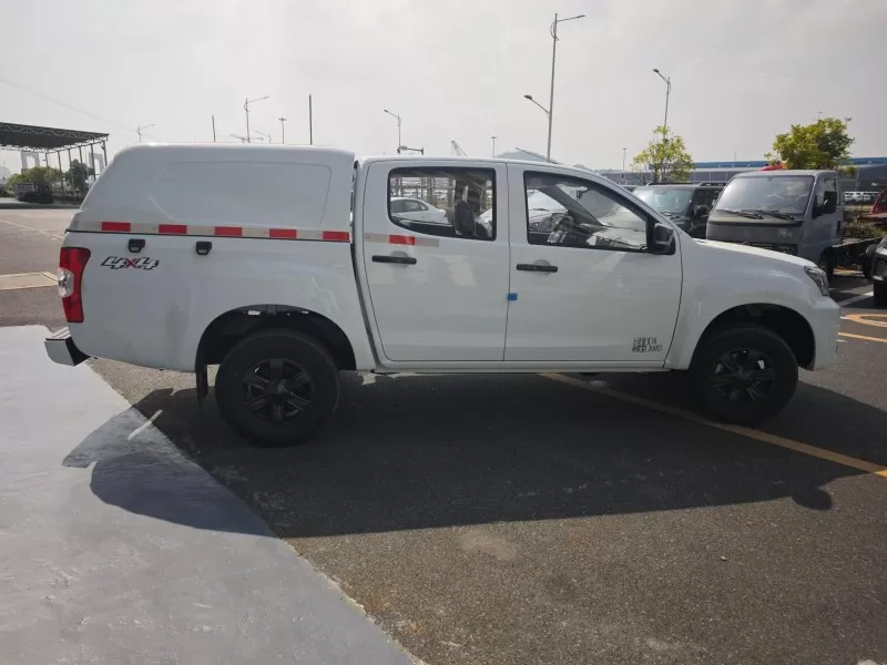 پیکاپ دستی دیزل ایسوزو RE-MAX با روکش حمل بار قابل جابجایی